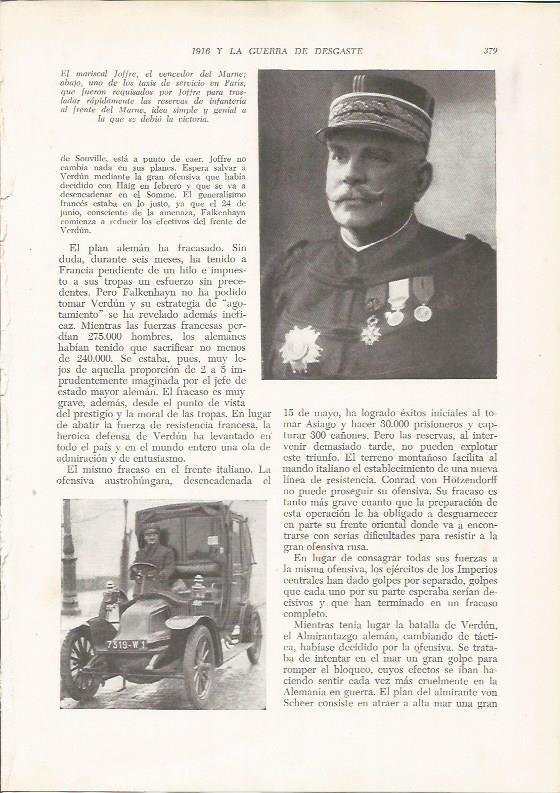 LAMINA 26188: El mariscal Joffre