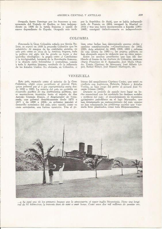 LAMINA 26179: El vapor ingles Mauretania