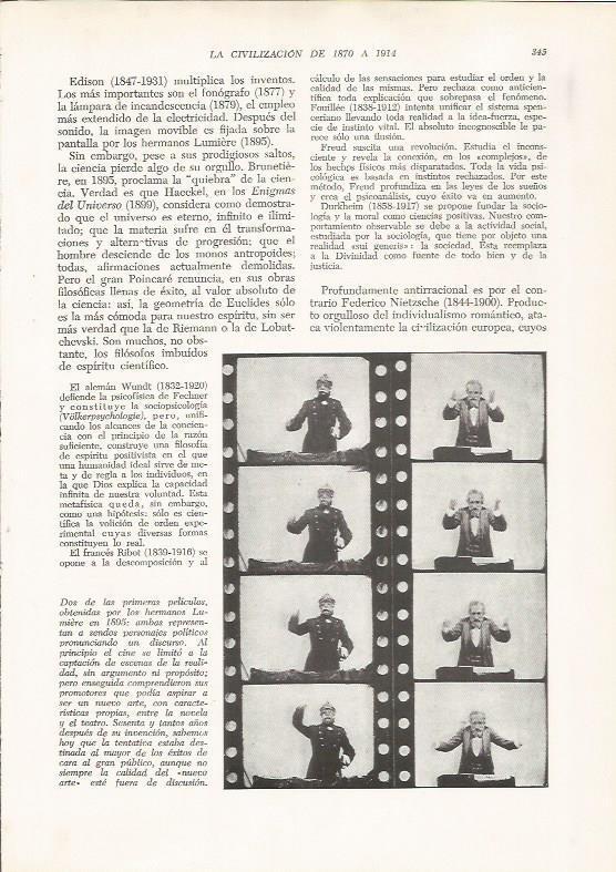 LAMINA 26172: Escenas de las primeras peliculas de los Lumiere