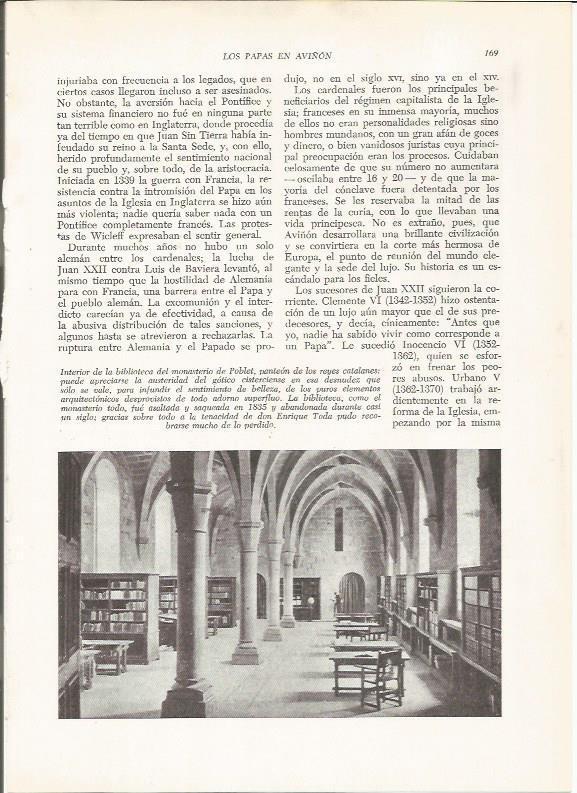 LAMINA 25915: Biblioteca del Monasterio de Poblet