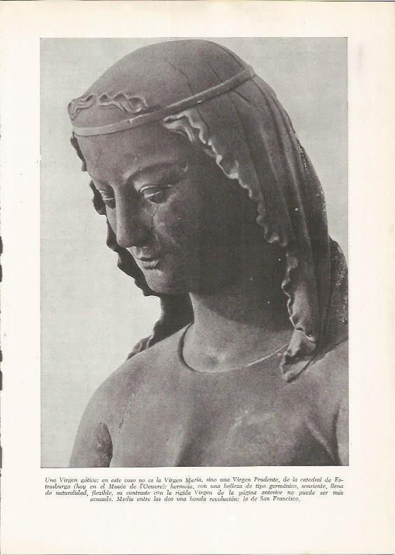 LAMINA 25907: Virgen de la Catedral de Estrasburgo