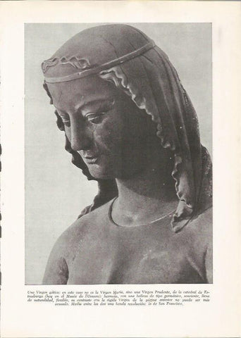 LAMINA 25907: Virgen de la Catedral de Estrasburgo