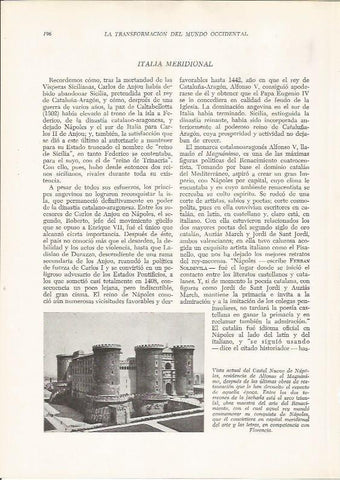 LAMINA 25925: Castel Nuovo de Napoles