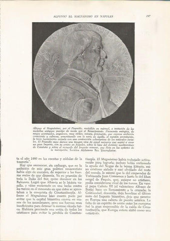 LAMINA 25926: Alfonso el Magnanimo