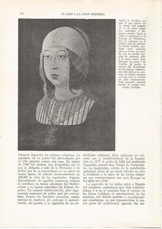 LAMINA 25947: Isabel la Catolica