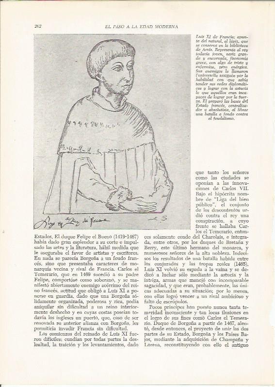 LAMINA 25944: Luis XI de Francia