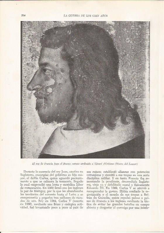 LAMINA 25928: Juan el Bueno, rey de Francia