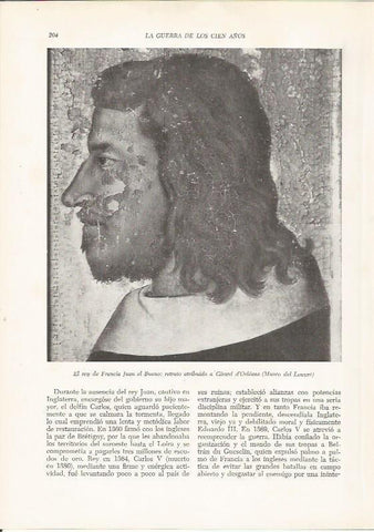 LAMINA 25928: Juan el Bueno, rey de Francia