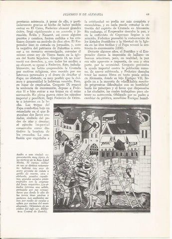 LAMINA 25873: Asalto a una ciudad en la Edad Media