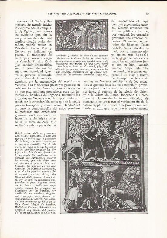 LAMINA 25870: Batalla entre cristianos y sarracenos