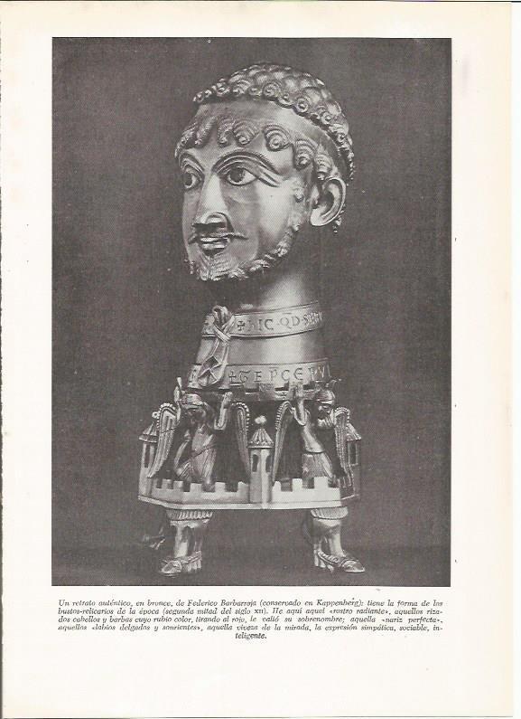 LAMINA 25868: Busto de Barbarroja