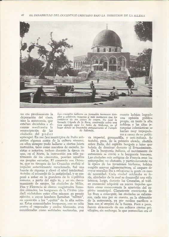 LAMINA 25864: Cupula de la Roca en Jerusalen