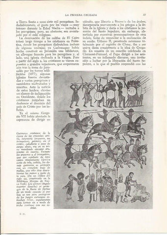 LAMINA 25861: Guerreros cristianos de las Cruzadas