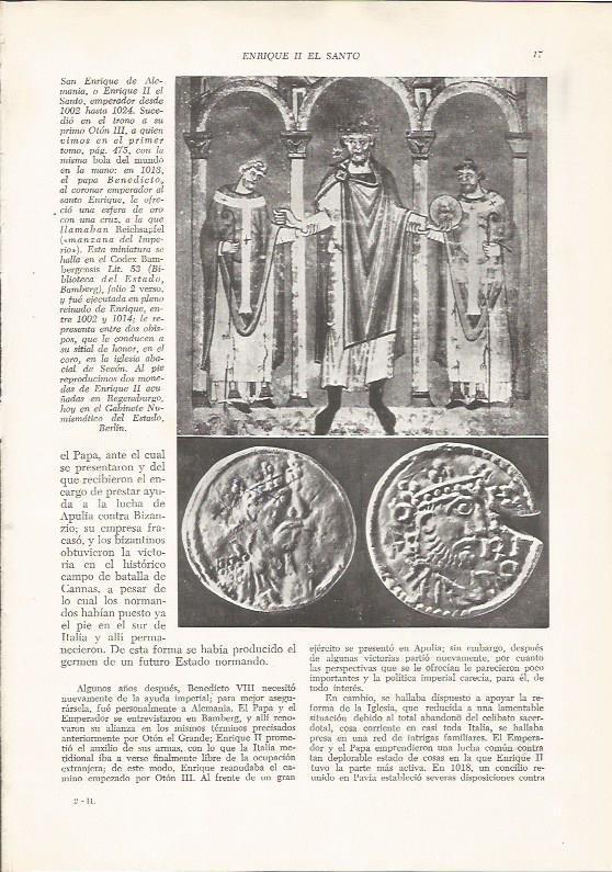 LAMINA 25856: Enrique II de Alemania