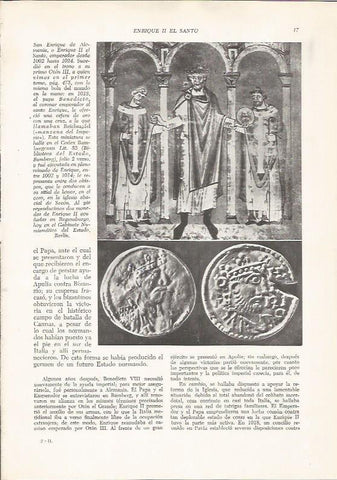 LAMINA 25856: Enrique II de Alemania