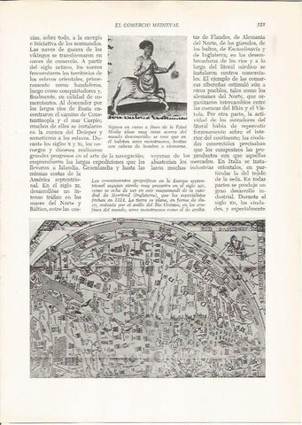 LAMINA 25895: Mapamundi de la catedral de Hereford