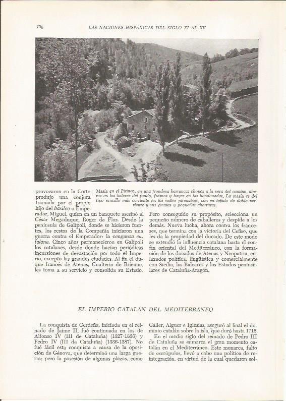 LAMINA 25886: Masia en el Pirineo