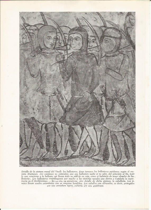 LAMINA 25884: Los ballesteros del Salo del Tinell, Barcelona