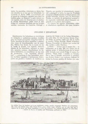 LAMINA 26020: La Torre de Londres, grabado de John Stow