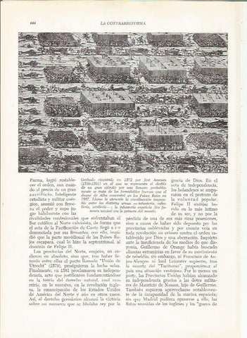 LAMINA 26019: Gran Ejercito, grabado de Jost Amman