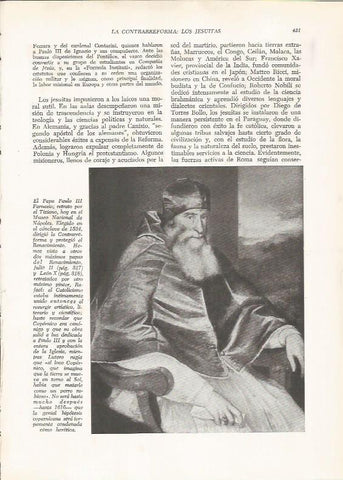 LAMINA 26012: El papa Paulo III