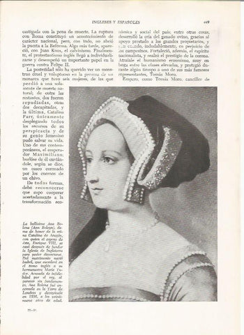 LAMINA 26022: Ana Bolena
