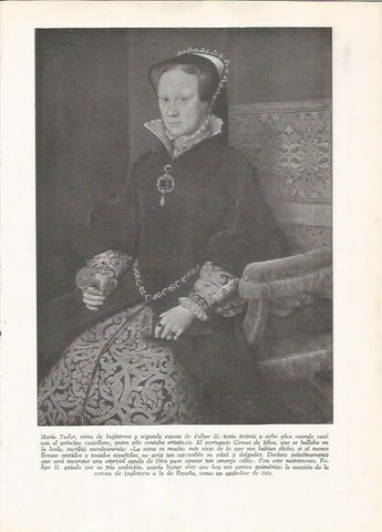 LAMINA 26024: Maria Tudor, reina de Inglaterra