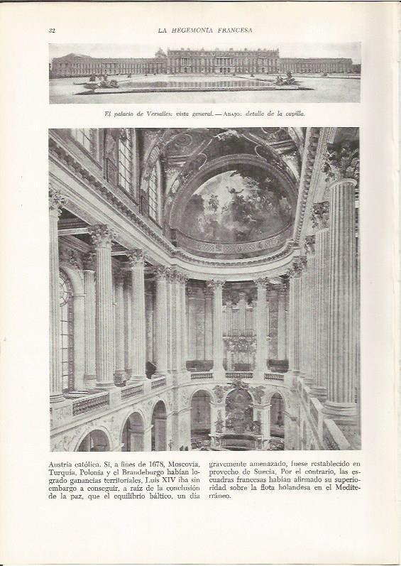 LAMINA 26045: Capilla del Palacio de Versalles