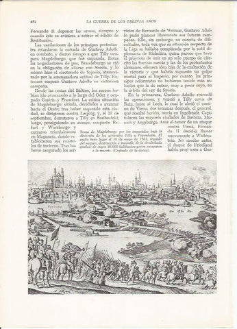 LAMINA 26034: Toma de Magdeburgo