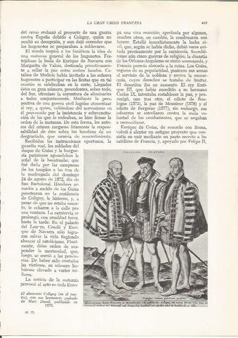 LAMINA 26029: El almirante Coligny con sus hermanos