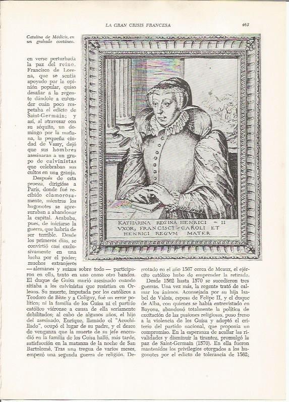 LAMINA 26028: Catalina de Medicis