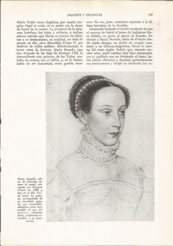 LAMINA 26025: Maria Stuardo, reina de Escocia