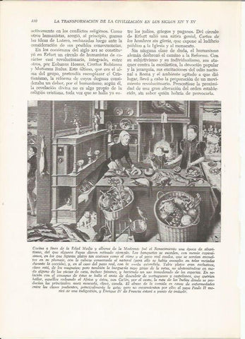 LAMINA 25964: Cocina de final de la Edad Media