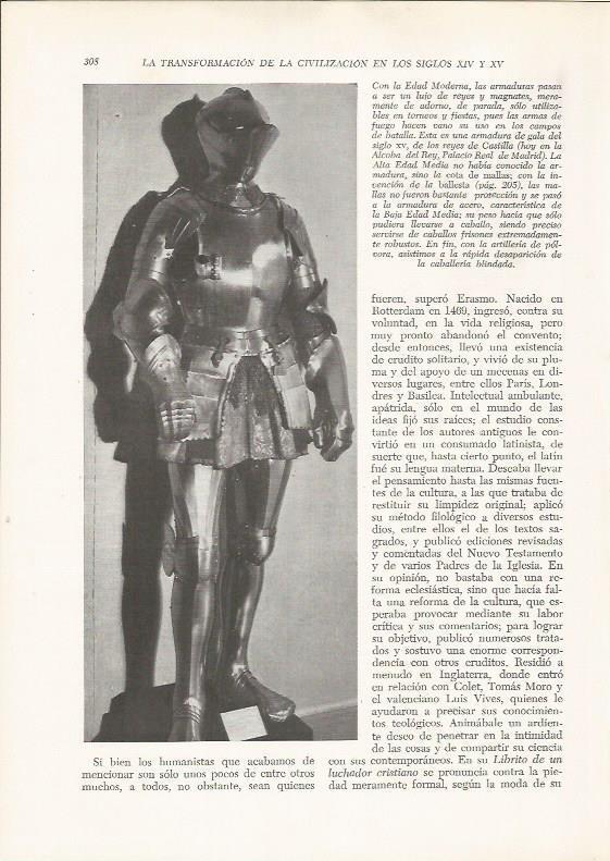 LAMINA 25963: Armadura de gala del siglo XV