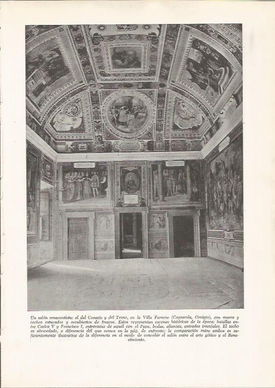 LAMINA 25959: Salon de la Villa Farnese de Caprarola, Italia