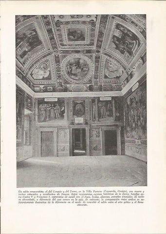 LAMINA 25959: Salon de la Villa Farnese de Caprarola, Italia