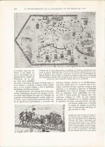 LAMINA 25953: Carta Hidrografica de Gabriel de Vallseca