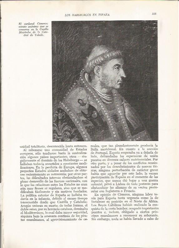 LAMINA 25975: El cardenal Cisneros