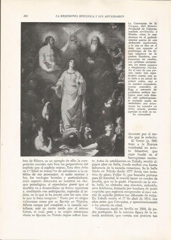LAMINA 25994: La Coronacion de la Virgen, atribuido a Ribalta