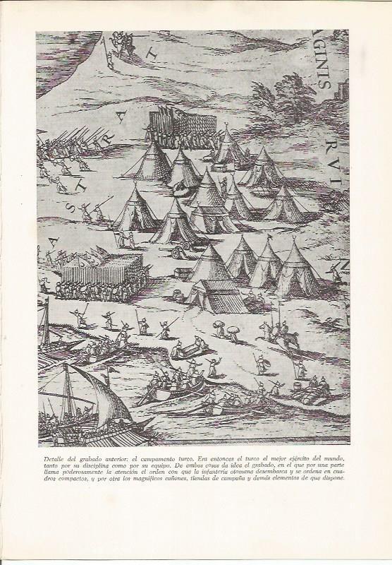 LAMINA 25988: Campamento turco, grabado del siglo XVI