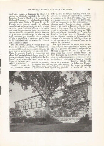 LAMINA 25984: El Generalife de Granada