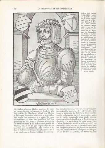 LAMINA 25983: Ulrich von Hutten