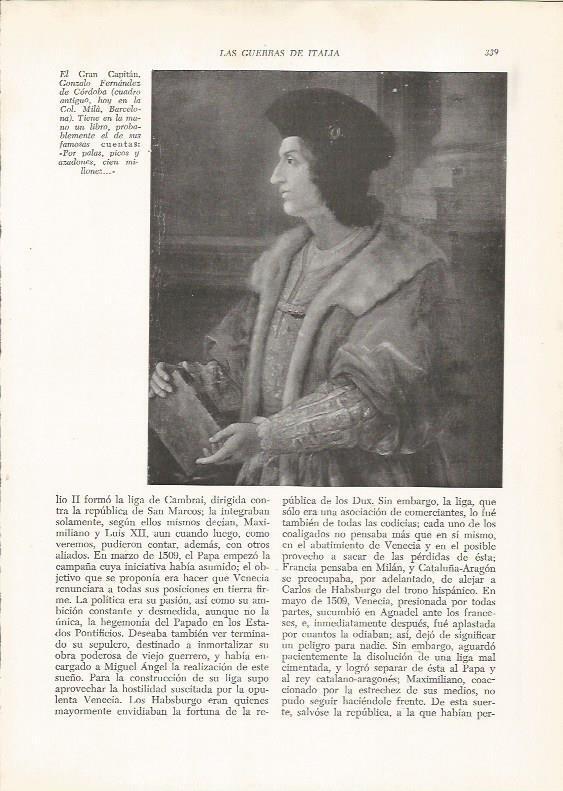 LAMINA 25978: Gonzalo Fernandez de Cordoba, el Gran Capitan