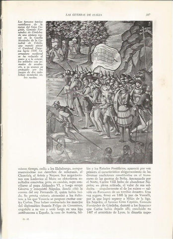 LAMINA 25977: Los tercios del Gran Capitan
