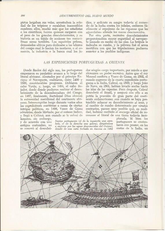 LAMINA 25998: Naves de Portugal del siglo XVI