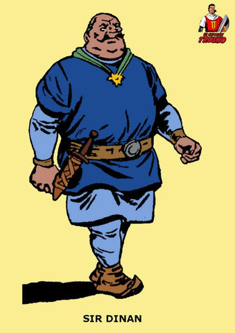 Poster DIN 4 numero 0528: El Capitan Trueno: Sir Dinan