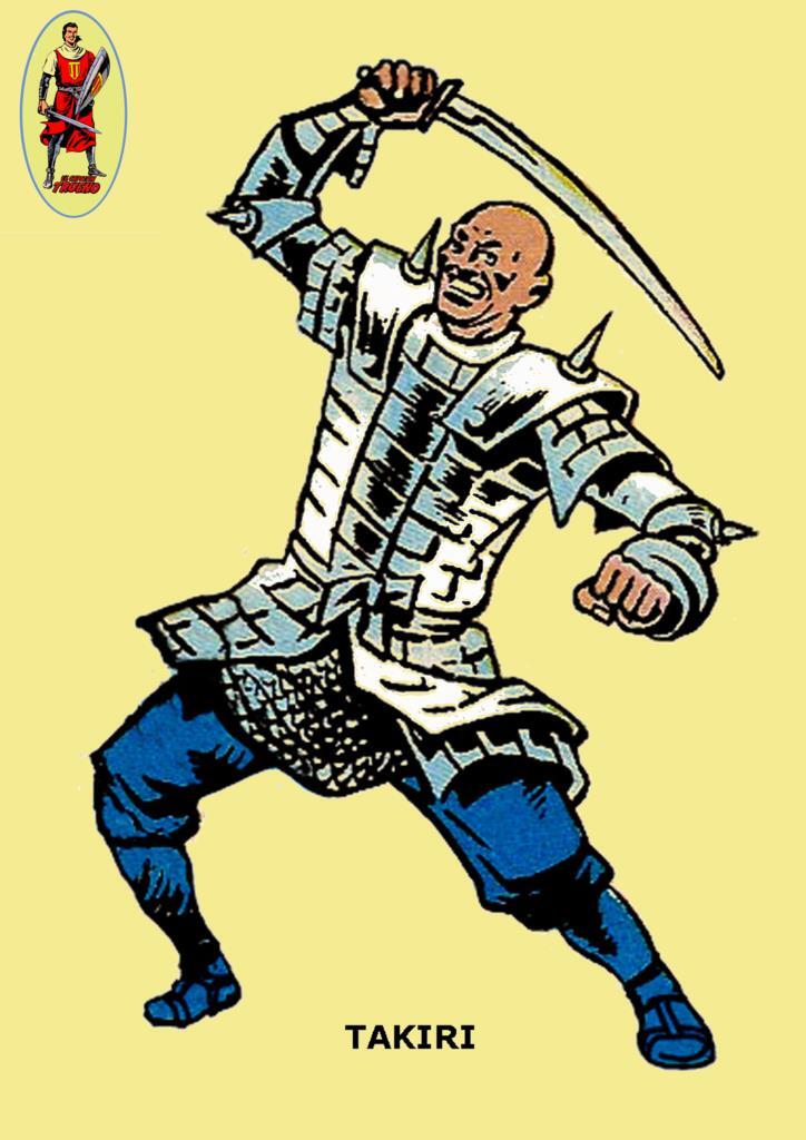 Poster DIN 4 numero 0531: El Capitan Trueno: Takiri