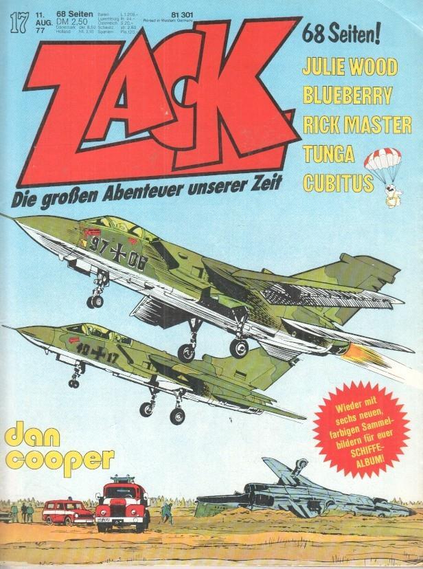 Zack numero 17 año 1977 (ALEMAN)