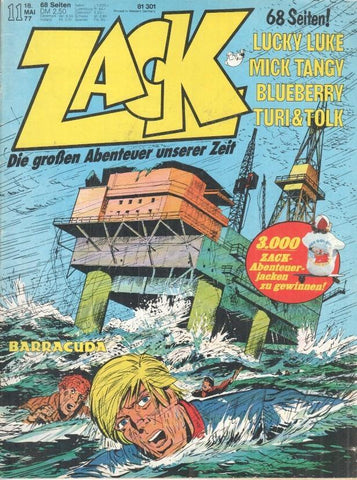 Zack numero 11 año 1977 (ALEMAN) Verlag