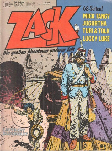 Zack numero 10 año 1977 (ALEMAN)